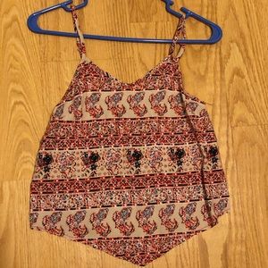 Boho Patterned Tank Top